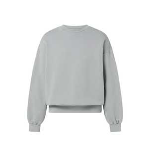 Sudaderas de Cuello Redondo 100% Algodón Gris Jaspeado, Lisas, Extra Grandes, con Logotipo Personalizado, Fabricante de Sudaderas de Felpa Francesa Gruesa - Product Image 1