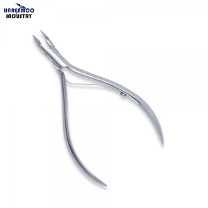 Pinzas para cutículas profesionales para el cuidado del bebé con hoja curva de acero inoxidable para herramientas de pedicura y manicura - Product Image 1