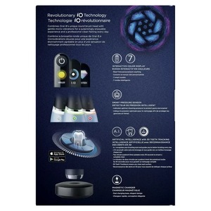 Oral-B IO Series 9 <b>Electric</b> <b>Toothbrush</b> with 4 Brush <b>Heads</b>, Aqua Alabaster - Product Image 5