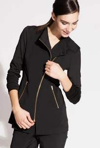 Uniforme Médico Personalizable de Mezclilla Elástica, Uniforme de Trabajo de Poliéster, Rayón y Elastano para Uso Hospitalario, para Hombres y Mujeres - Product Image 4