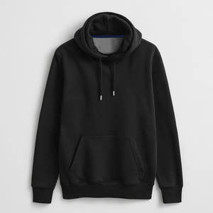 Sudadera con Capucha para Hombre, 100% Algodón, Tejido de Secado Rápido, Color Sólido, Gruesa, Lisa, en Venta - Product Image 6