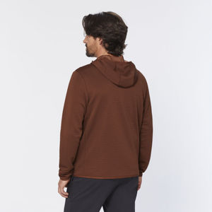 Sudadera con capucha con cremallera cálida personalizada OEM para hombre, perfecta para otoño, invierno y actividades al aire libre - Product Image 4