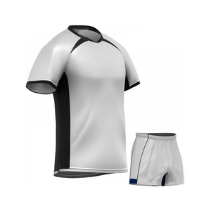 Uniforme de Rugby Personalizado con Doble Costura, 100% Poliéster, Transpirable, Tallas Grandes, Ecológico, Venta al Por Mayor, Alta Calidad, Impresión OEM - Product Image 5