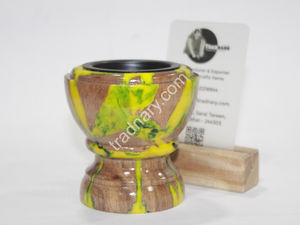 Traditional Mubkhar Wood Resin <b>Bukhoor</b> <b>Burner</b> Indoor Usage Incense <b>Burner</b> for Ramadan Eid Tradnary Exim Pvt Ltd - Product Image 3