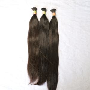 Prix usine cheveux en vrac Extensions de cheveux humains bruts vietnamiens de qualité supérieure Style cheveux raides ondulés bouclés - Product Image 3