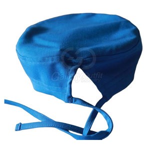Chapeau médical ajustable réutilisable en polyester/coton pour médecins, infirmières, chirurgiens et personnel dentaire - Product Image 3