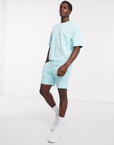 2025 Cotton <b>Short</b> Sets for <b>Men</b> Casual Clothes Summer Man 2 Piece Set Sports Suits for <b>Men</b> Shirts and <b>Shorts</b> Male Sets Gym - Product Image 5
