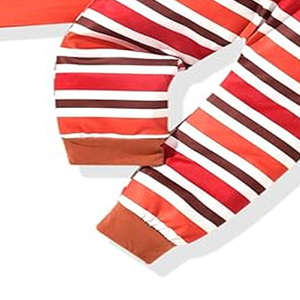 Conjunto de ropa de bebé niño nuevo al por mayor, conjunto de ropa de niño de punto con cremallera, ropa de niño, suéter, pantalones, conjunto informal de lana cepillada - Product Image 5