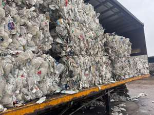 เศษขวดพลาสติก PET ธรรมชาติ ขายส่งราคาโรงงาน วัสดุพลาสติกรีไซเคิลสำหรับทำขวดและงานอุตสาหกรรม - Product Image 5