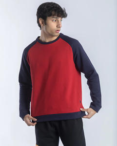 Jersey informal de alta calidad para hombre, ropa de calle de cuello redondo personalizada, de algodón 100% - Product Image 6