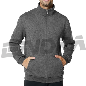 Sudadera polar con cremallera para hombre, manga larga, estilo informal, ligera, ropa cálida, tela suave, prendas de vestir exteriores de moda, ajuste cómodo, gran oferta - Product Image 3