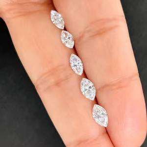 Certifié 1 CT à 2 CT diamants naturels en vrac taille Marquise certifié GIA idéal pour la fabrication de bijoux bagues de fiançailles et cadeaux - Product Image 5