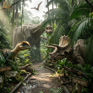 Proyectos Llave en Mano de Parques de Dinosaurios Animatrónicos, Senderos Interactivos de Aventura con Dinosaurios para Jardines Botánicos y Atracciones Familiares - Product Image 2