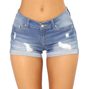 Shorts décontractés respirants taille haute pour femme, coupe ajustée, séchage rapide, Spandex/Polyester, haute qualité 2026 - Product Image 1