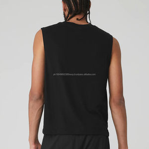 Chemises de sport de qualité supérieure, débardeurs sans manches, t-shirts de sport pour hommes, débardeurs de musculation sans manches, chemises de course à pied - Product Image 2