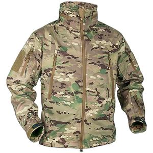 Men's Casual Softshell <b>Jacket</b> <b>with</b> <b>Fleece</b> <b>Lining</b> Hooded Design Windproof & Breathable Fabric Finished Processing - Product Image 1