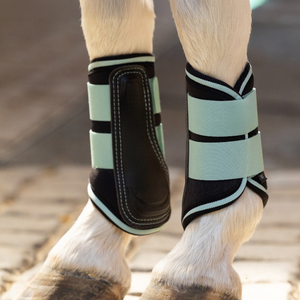 Bottes d'équitation personnalisées Bottes de brossage de cheval absorbant les chocs durables pour la protection des tendons et des fetlocks fabriquées au Pakistan - Product Image 5