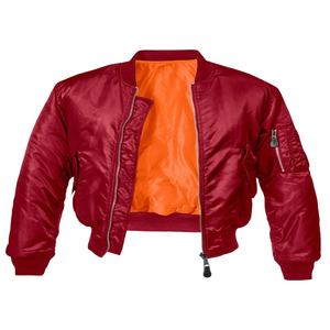 Customized Wholesale Price Lightweight Plus Size Men's Winter Flight Bomber <b>Jacket</b> with Zipper Closure <b>Waterproof</b> <b>Long</b> Length - Product Image 1