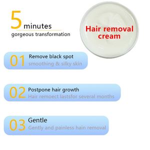 Oem semilavorato prodotto cosmetico ingrediente a base <span class=keywords><strong>di</strong></span> erbe peli pubici crema depilatoria per la Vagina - Product Image 6