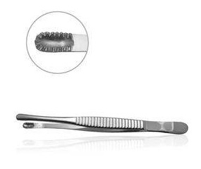 Pinzas de Precisión de Acero para Tejidos, Instrumento Médico Básico para Manipulación Delicada de Tejidos Quirúrgicos, Instrumentos Rusos con Certificación CE - Product Image 6