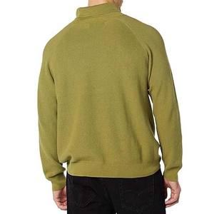 Jersey de letras de algodón con estilo para hombre, Jersey de punto sólido personalizado, suéteres de punto grueso para hombre, Tops para hombre de alta calidad - Product Image 4