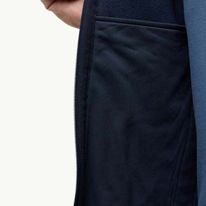 เสื้อแจ็คเก็ตกันลมผ้าแคนวาสมีฮู้ดสำหรับผู้ชายกันลมกันน้ำกันลมเคลือบให้ความอบอุ่น - Product Image 5