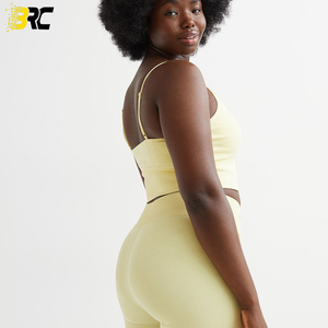 Soutien-gorge de sport pour femmes, en Stock, vêtements de sport de Yoga, rembourré, soutien-gorge de Fitness Push Up, Top de Yoga - Product Image 3