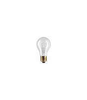 Ampoule Incandescente 60W E27 A60 à Base en Laiton, Verre Transparent, Lampe Basse Tension 50V, 810lm, pour Affichage Industriel et Usage Général