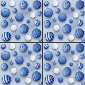 Azulejos Vitrificados Cerámicos Modernos de Primera Calidad, 600x600 mm, Acabado Brillante, Impermeables, Resistentes al Fuego, para Centros Comerciales, 9 mm de Grosor, Digitales - Product Image 6