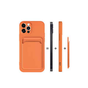 Funda Protectora de Silicona Premium Azul Marino JoieCreatif para iPhone 12 Pro, Carcasa Trasera Antigolpes, Protección para Teléfono, Modelo A22 - Product Image 4