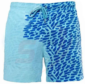 Venta al por mayor de alta calidad nueva llegada 2023 nueva moda de los hombres pantalones cortos de baño pantalones cortos deportivos impresos - Product Image 4