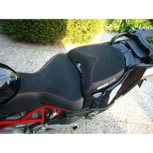 Kit Coprisella Personalizzato per Moto Ducati Multistrada 1100 SE, Sedili e Schienali Confortevoli per Pilota e Passeggero - Product Image 1