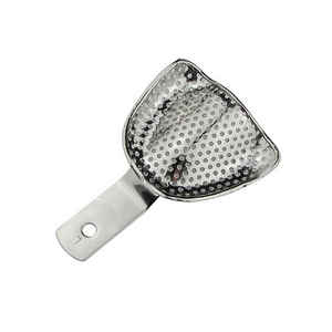 ถาดโลหะโลหะโลหะพิมพ์ลายเครื่องมือทันตกรรมถาดพิมพ์ลายเกี่ยวกับศัลยกรรมกระดูก - Product Image 3