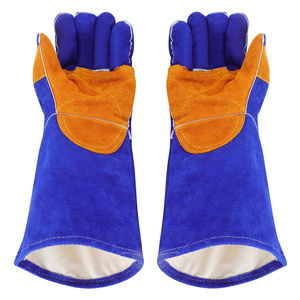 Gants de soudage en cuir de vachette à doigts entiers à forte demande poignées de protection confortables et robustes gants de sécurité antidérapants - Product Image 1