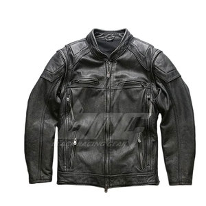 Venta caliente Diseño único Moto Chaqueta de cuero Fabricante de Pakistán Moto Chaqueta de cuero de invierno - Product Image 1