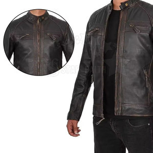 High Quality Low Price Men Motorbike <b>Jackets</b> Unique Design Color Contrast Men Motorbike <b>Jacket</b> - Product Image 4