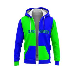 Vente en gros 500GSM 100% coton sweats à capuche surdimensionnés unisexes broderie et impression personnalisées hiver polyester/coton sweats à capuche vierges - Product Image 3