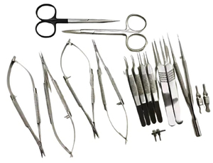 Premium Hand Surgery Basic 17 Pcs Micro Surgical Instruments <b>Set</b> for Precision Orthopedic Hand Repair Surgery Stainless Steel - Product Image 2