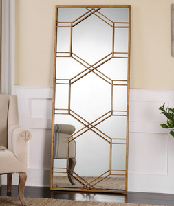 Espejo de marco de Metal de alta calidad, decoración del hogar, espejo de alta demanda, piso, boda, exportador indio, espejo de marco de Metal - Product Image 6