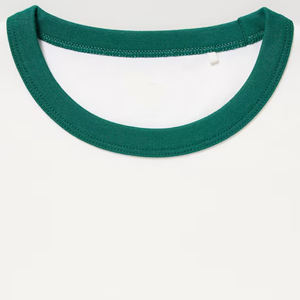 CAMISETA DE CUELLO REDONDO DE ALGODÓN AIRISM PARA HOMBRE | MANGA CORTA | CAMISETAS RINGER DE GRAN TAMAÑO CAMISETA RINGER UNISEX - Product Image 1