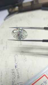 Gema Sintética de Laboratorio con Corte Ovalado CVD de Jk Creation, 20 Quilates, Color E, Claridad VVS2, Certificación IGI, ADL 302 - Product Image 2