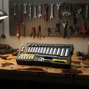 Stanley - Juego de Llaves de Tubo de 3/8 Pulgadas, 36 Piezas, Sistema TRANSMODULE-tm- - Product Image 3