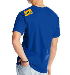 Custom Plus Size Short Sleeve O-Neck T-<b>Shirt</b> <b>Men</b>/Women/Children/Adults Breathable <b>Silk</b> Screen Printing Plain White Size 2XL - Product Image 5