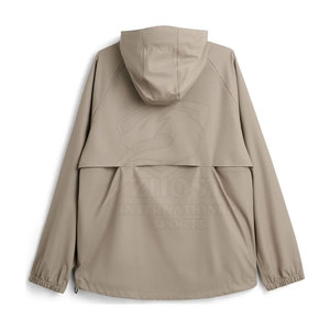 Conjunto Cortavientos Ligero Unisex, con Capucha, Cierre Frontal, Diseño Deportivo de Color Sólido, Manga Larga, para Adultos, Ropa de Primavera - Product Image 4