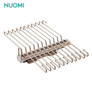 NUOMI VIOLET Organisateur de pantalons coulissant à double rangée, à fixation supérieure, pour armoire - Product Image 4