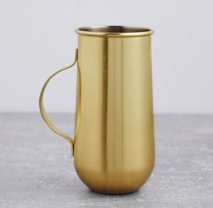 Taza de café de lujo de metal dorado, cerveza, cóctel, refresco, taza de café y té, hogar, oficina, cocina, restaurante, Decoración de mesa - Product Image 2