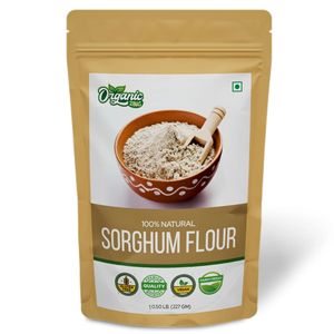 Free Shipping Organic Zing <b>Sorghum</b> Flour | Herbal Gluten-Free Flour | Clean Label Grain | From India - Product Image 1