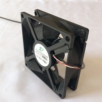 Ventilateur de refroidissement sans balais 80x80x25 80mm 8025 12V DC à haut débit d'air avec roulement à manchon/à billes
