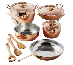 Batterie de cuisine en métal au design classique de la meilleure qualité, poêle à frire indienne faite à la main pour la cuisson des aliments et les fêtes Caractéristiques durables - Product Image 5