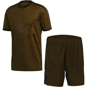 Ropa de fútbol con logotipo personalizado de alta calidad, conjunto de uniforme de camiseta de fútbol Deportivo transpirable para adultos, uniforme deportivo de servicio OEM - Product Image 4